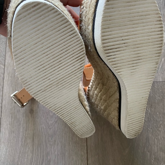 PRICE ⬇️ 
See by Chloe - Glyn Orange suede Espadrille Wedge - size 37 / 6.5 - Picture 4 of 10
